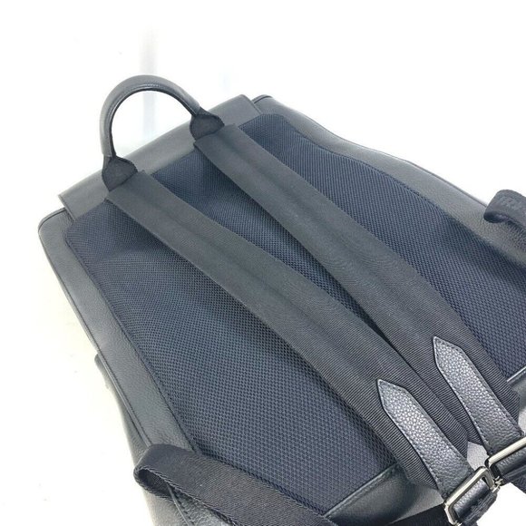 Authenticity Guarantee Dior 1ADBA143SSE Saddle backpack Bag Backpack Leather Bl - Picture 13 of 16